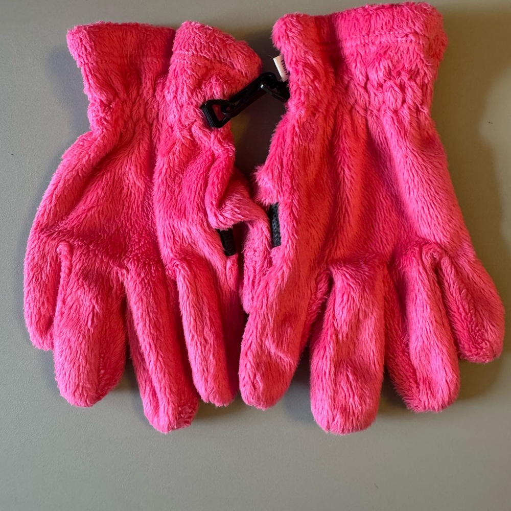 EUC Souris Mini fleece gloves. Fits age 8-10